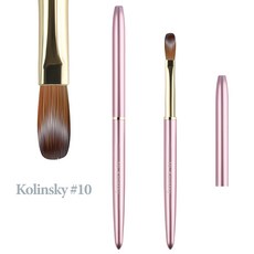 아크릴 네일 브러쉬 연장 브러쉬, 1개, 10일