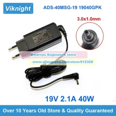 EAY63128601 AC 어댑터 ADS-40MSG-19 19V 2.1A 40W 충전기 (GRAM 15Z980 용), 01 검정색