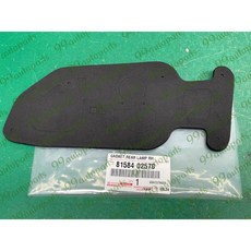 (汽車零件專家)豐田 ALTIS 1.8 81564-02790 後外 後蓋 墊片 防水墊片 後燈墊片 後燈防水墊片, 1個, 後蓋-副駕駛座邊 81584-02570