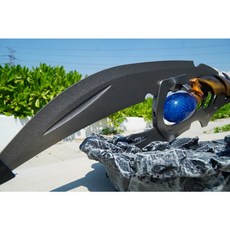 高品質全金屬洛基權杖附送展台-寶石會發光-大型擺件-復仇者聯盟稀有收藏, 1個, 精雕版