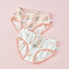 RABBIT SELECT 女童純棉三角內褲