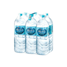 백산수 (/) 생수 물, 1개, 2L
