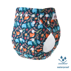 처비체리 천기저귀 커버 새들의 속삭임(Sweet Tweet), 1개