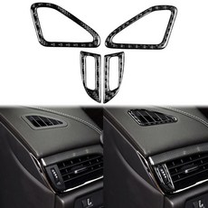 Generic Auto Dashboard Both Sides Air Vent Decoration Set 4pcs Decal Premium Sticker Real Quality