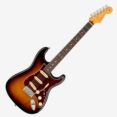 Fender Professional II Stratocaster 電吉他，三色日落漸層，單單單拾音器配置, 1個