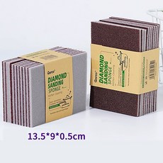 치프몰 고강도 금강사 수세미, 1개, 1세트, 10장 사각 13.5x9x0.5cm