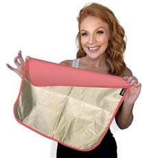 TYENT THE 더 Cloak 성인 및 아동용 패러데이 담요 - 가정 여행 중 또는 직장에서 전자 제품과 직접 접촉하는 버퍼 45.7 x 45.7cm(18 18인치) 랩 담