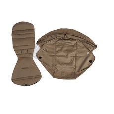 활동형휠체어 가정용휠체어 ° 유모차 액세서리 캐노피 커버 시트 쿠션 요요 유모차 차양 : 패브릭 매트리스, [14] Caramel, 1개