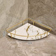 대리석 원형 회전식 진열대 정리대 향수 화장품 골드, U01KT0RBRFMB7AD6FZHD2RCCNQ-001, A. 골드 1단 삼각대