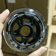 MPC 84 블랙 XXFIRM 인라인 스피드 휠 스 ROS 내구성 EALSTIC 롤러 어 8PCS, 05 MODEL4