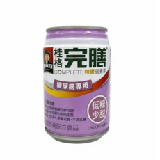 桂格特護完膳糖尿病專用低糖少甜，均衡營養補充，穩定血糖，方便即飲, 1箱, 250ml