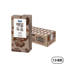 매일두유 초콜릿맛 식물성 단백질 음료 190ml 24팩, 288개