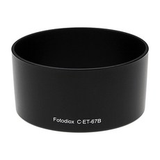 Fotodiox EF-S 60mm f/2.8 매크로 렌즈와 호환되는 ET-67B용 렌즈 후드 교체품 255291, Fotodiox EF-S 60mm f/2.8 매크로 렌