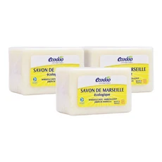 Ecodoo 紡織品環保專用皂 法國製造, 400g, 3個