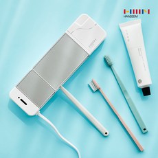 한샘 부착형 칫솔살균기, HAF-HS510SV, 실버