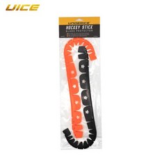 아이스하키 장비 연습용 PP 소재 아이스 하키 스틱 블레이드 보호대 액세서리 훈련, 3) 2pcs Black orange, 3) 2pcs Black orange