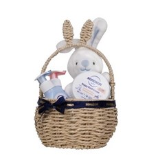 珊諾 baby remind QQ兔提籃禮盒 (嬰兒禮盒/新生兒禮盒/滿月禮盒)