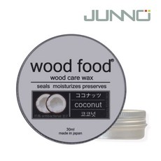 우드푸드 천연 밀납 왁스 30ml (코코넛) 원목케어, 1개