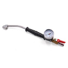 트럭용 uxcell 0-220 psi 퀵 커넥터 구부러진 헤드 타이어 에어 척 인플레이터 압력 게이지, uxcell 0220 psi 퀵 커넥터 벤트 헤드 타이