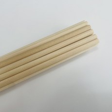 나무막대 5mm 막대기 공예 스틱 토퍼 DIY 길이 260mm, 1개