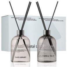 솔테라이브러리 퍼퓸 디퓨저, 2개, 500ml, 지중해 무화과