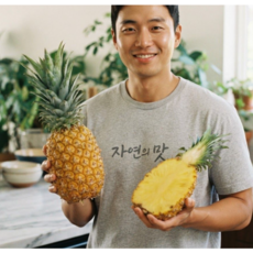DOLE 스위티오 크라운레스 파인애플, 1개, 900g(1%<갓수입> 세이프추천3과 파인애플BEST)