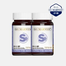 마니스 셀렌 셀레늄 120캡슐 2박스, 120정