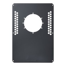 캠핑문 IGT 원버너 플레이트 유닛 상판 액출호환 블랙 KR-25, 1개, 단품