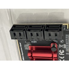 6Gb/s高速SATA擴充卡，輕鬆擴展電腦儲存容量, 1個, PCIe 3.0 x4轉SATA3.0 六埠 硬碟擴充卡 SATA 6Gb/s  (ASM1166晶片)