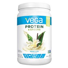VeGa Greens蛋白粉, 香草, 1個, 614克