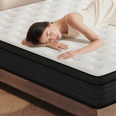 DIDISLEEP 침대 매트리스 포켓스프링 바닥 매트리스 독립스프링 매트리스, 25cm, 중간