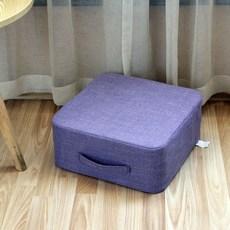 귀여운여왕 실내 점핑 운동기구 트램폴린 큐브 점프 다이어트 쿠션 전신운동, 네모 연보라, 1개