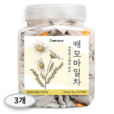 이너블릭 캐모마일 차 100개, 1.5g, 3개, 100개입