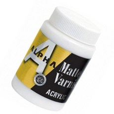 바니쉬 매트 250ml 미술용바니쉬 미술바니쉬