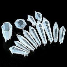 레진 아트 세공 다이아 13종 실리콘 몰드 1세트입, 1개