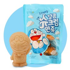 도라에몽 슈크림만쥬 130g 빵 간식, 7개