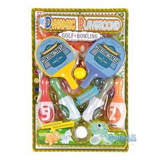 遊戲組合 運動玩具 乒乓球拍 保齡球 附高爾夫球, 1個, 隨機不挑款