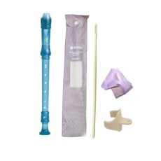 [정품] 야마하 소프라노 리코더 YRS-20G 풀세트 저먼식, 1세트, YRS20GB 블루 풀세트