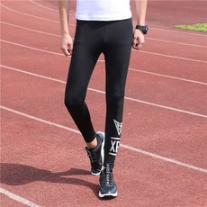 健身褲男【S-6XL】運動緊身打底褲男超跑彈力褲男