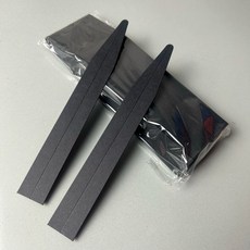 지니픽 향수시향지 테스트지 조향테스트 시향종이, 블랙 스트레이트 160x20 100개, 1개