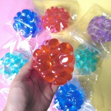 핫딜러쉬 말랑팝장난감 놀이 말랑이 스트레스해소, 젬 레드, 1개