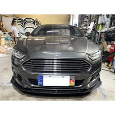 適用 Ford Mondeo 蒙地歐 三段式 水轉印卡夢 前下巴, 1個