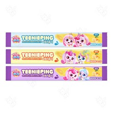 프린세스 캐치티니핑 비타츄이 트위젤리 랜덤, 1개, 27g, 레몬맛