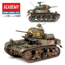 프라모델269 미군 아카데미 M3A1 스튜어트 ord+66802LA