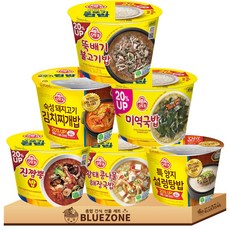 오뚜기 컵밥 국밥세트 (뚝불고기+김치찌개+미역국+진짬뽕+황태국+설렁탕), 217.5g, 1개