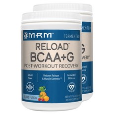 Mrm BCAA+G 重訓後能量補充 健身恢復 島嶼風味 純素 無麩質, Island Fusion, 2個, 330g