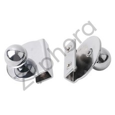 벨모라 유리손잡이 크롬 5~8T 40X41 유리수납장손잡이 1구손잡이 가구유리손잡이 카페유리문손잡이, 1개