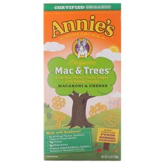 Annie's Homegrown 맥 & 트리즈 마카로니 & 치즈, 156g, 1개