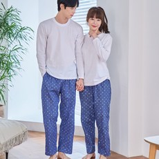 A-one 情侶款 純棉 口袋 睡褲