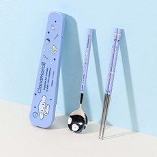 시나모롤 옥타 가벼운 슬림 스텐수저케이스 3P세트khe4+7FIa